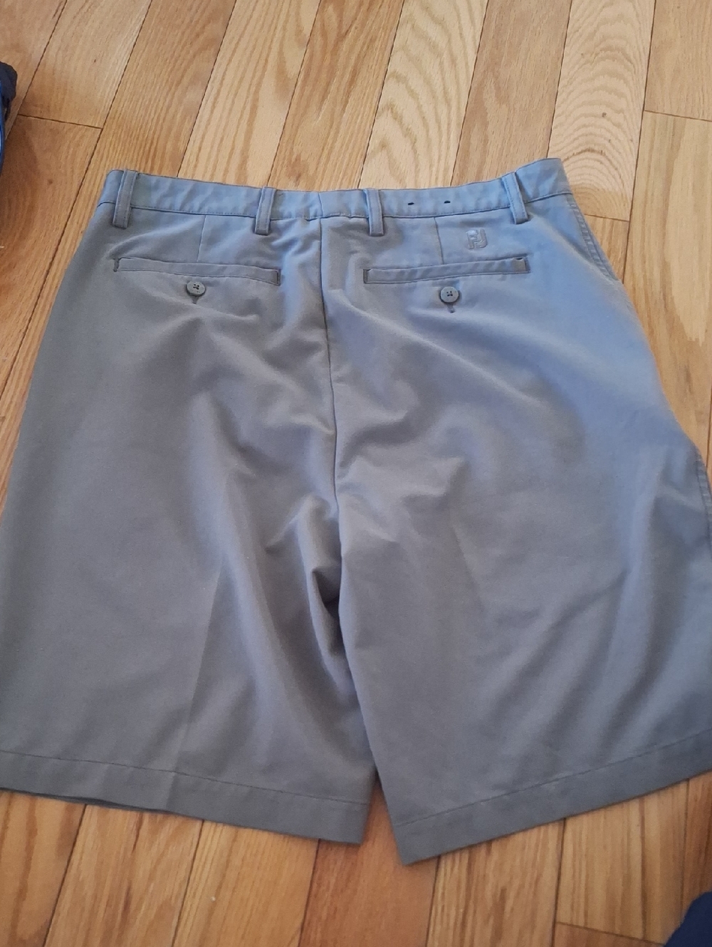 Men's Footjoy Gray Golf Shorts - Lightweight Performance